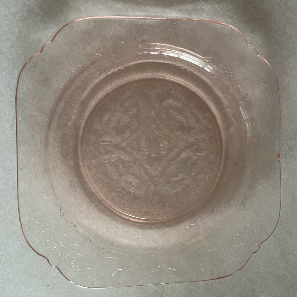 Depression Glass Plate